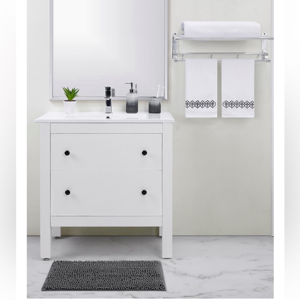 Seventh Studio Grey Ombre 5-Piece Bath Set